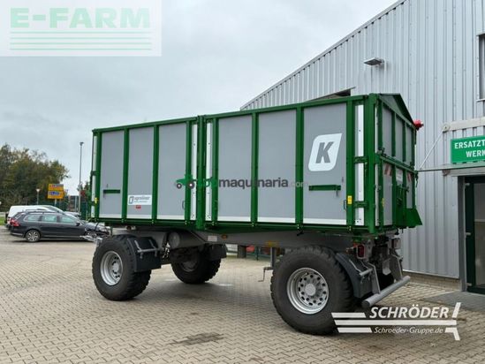 Remolqu agrícola -  - hkd 302 | seitenbordwände als portal