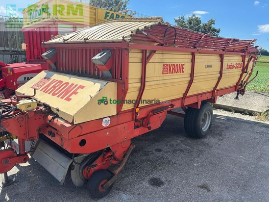 Cinta transportadora de forraje - Krone - krone turbo 3200