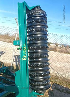 Rodillo y rulo de 5,5 metros con disco de 450