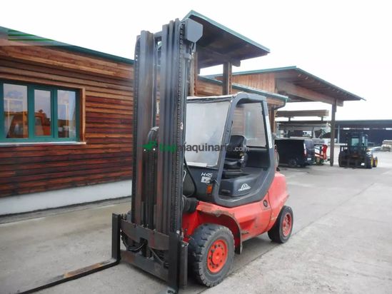 Elevadora - Linde - h45d-04 triplex 6,7m + 3. u. 4. kreis! neue gab