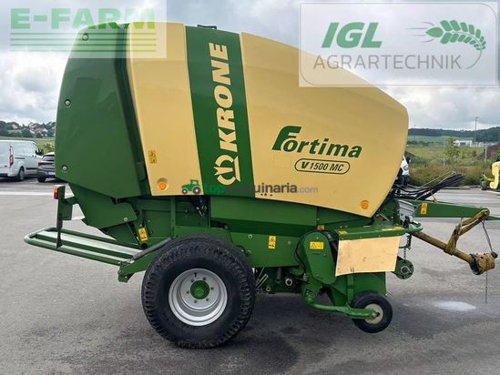 Empacadora gigant - Krone - fortima v 1500 mc