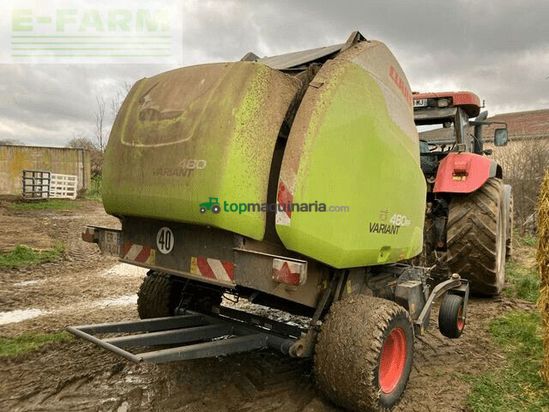 Empacadora gigant - Claas - variant 480 rf