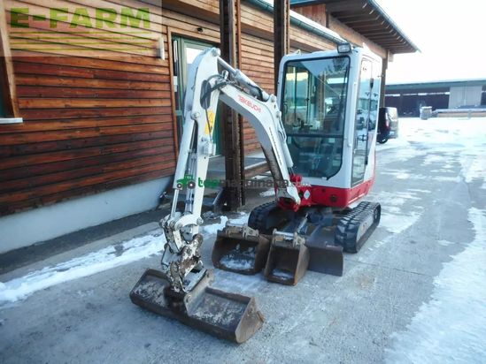 Excavadora - Takeuchi - tb 216 ( 1.865kg ) powertilt + 3 löffel