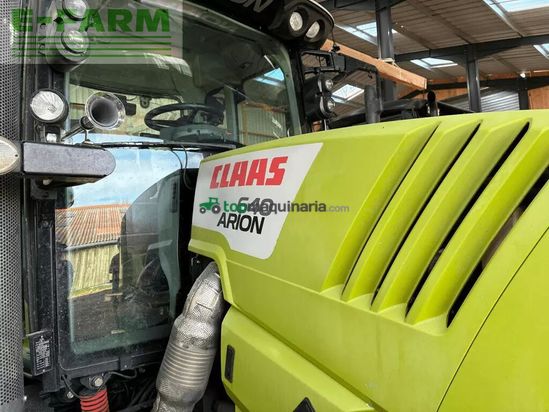 Tractor agrícola - Claas - arion 640 cebis