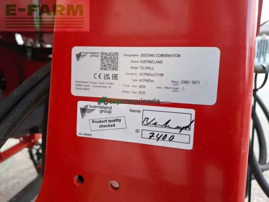 Sembradora directa - Kverneland - ts-drill 5000
