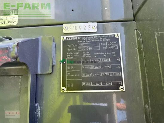 Cosechadora de Cereal - Claas - jaguar 960 allrad