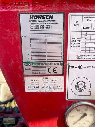 Sembradora - Horsch - protokoll 6 dc