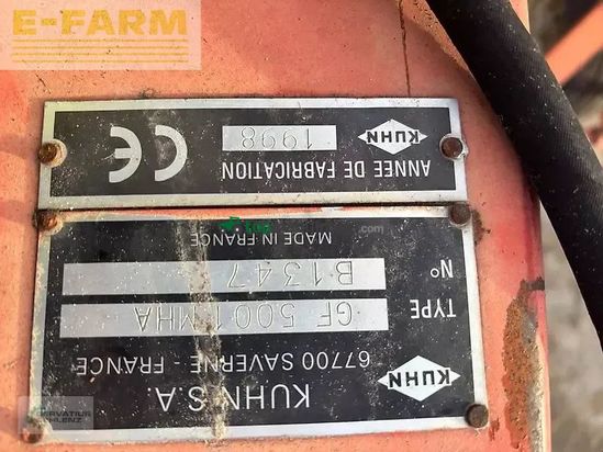 Henificador - Kuhn - gf 5001 mha