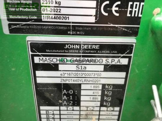 Empacadora gigant - John Deere - gebr. presse john deere f 440e