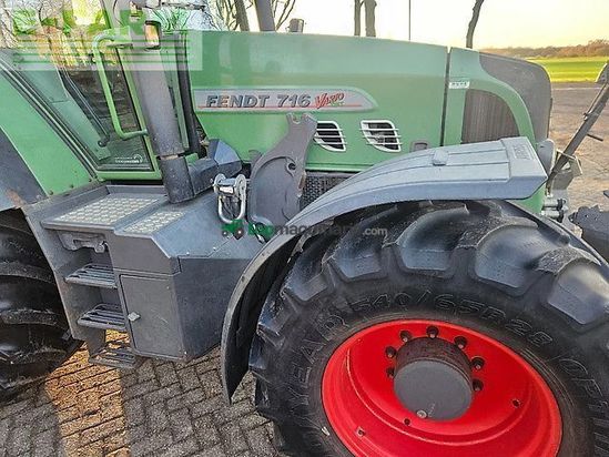 Tractor agrícola - Fendt - 716 vario tms com2 mit frontlader
