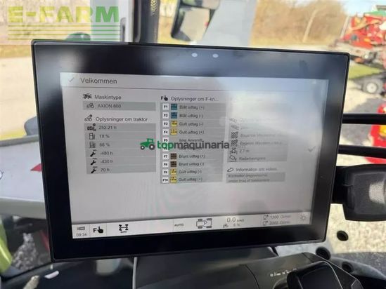 Tractor agrícola - Claas - axion 850 cmatic CMATIC