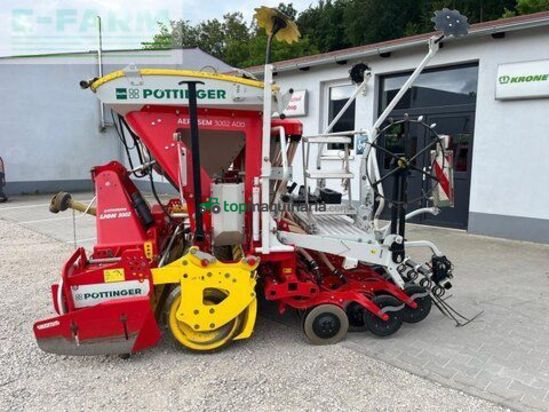 Sembradora - Pöttinger - lion 3002 + aerosem 3002 add