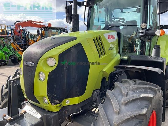 Tractor agrícola - Claas - 650 arion tractor (st26239)