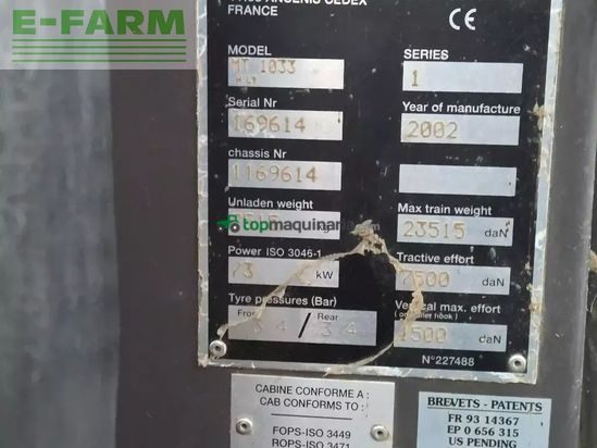 Telescopica - Manitou - 1033