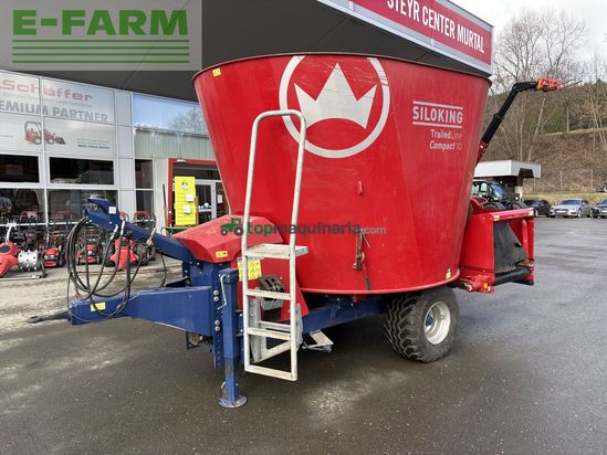 Remolqu esparcidor - Siloking - compact 10 trailed line