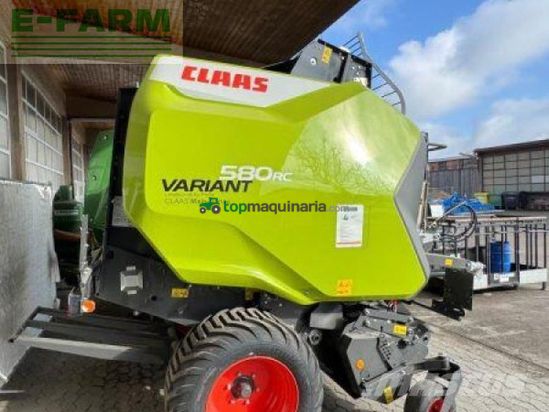 Empacadora gigant - Claas - variant 580 rc trend claas run