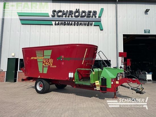 Remolqu esparcidor - Strautmann - verti mix 2401 double