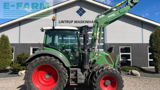 Tractor agrícola - Fendt - 313 vario med frontlift og frontlæsser