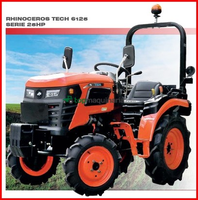 Tractor agrícola NUEVO. Motor Mitsubishi DIESEL 30 CV 4 CILINDROS 4WD