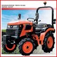 Tractor agrícola NUEVO. Motor Mitsubishi DIESEL 30 CV 4 CILINDROS 4WD