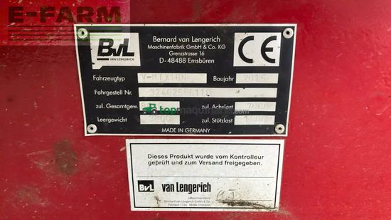 Remolqu esparcidor - BVL - v-mix 10n