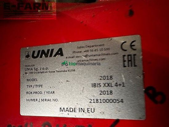 Arado - Unia - ibis xxl 4+1 ploeg