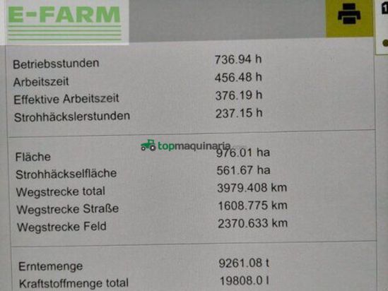 Cosechadora de Cereal - Claas - lexion 5400