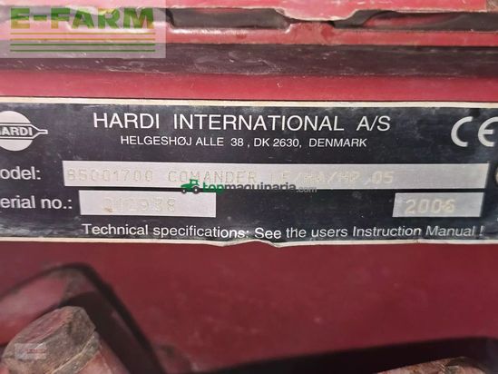 Atomizador - Hardi - commander 3200 / 27 m