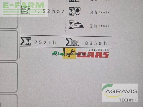 Rastrillo - Claas - liner 4000