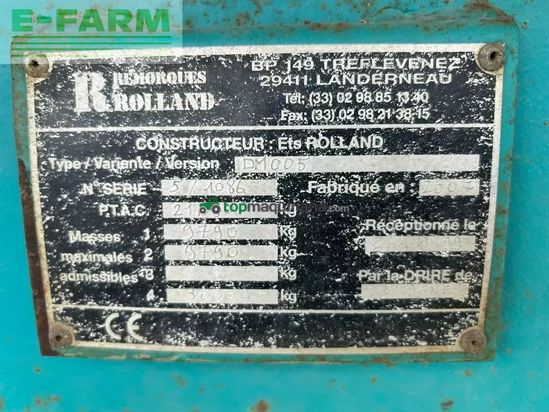 Volquet - Rolland - 20-30
