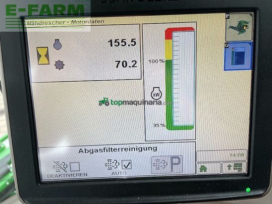 Cosechadora de Cereal - John Deere - t560