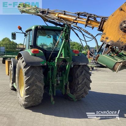 Tractor agrícola - John Deere - 6930 + bos mähausleger + mulchkopf