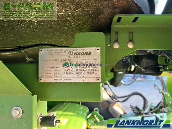 Cosechadora de Cereal - Krone - big x 630