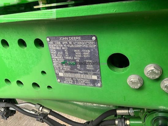 Tractor agrícola - John Deere - tractor 6155m (st23502)