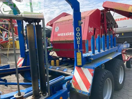 Empacadora gigant - Welger - rp 235 mit göweil wickler