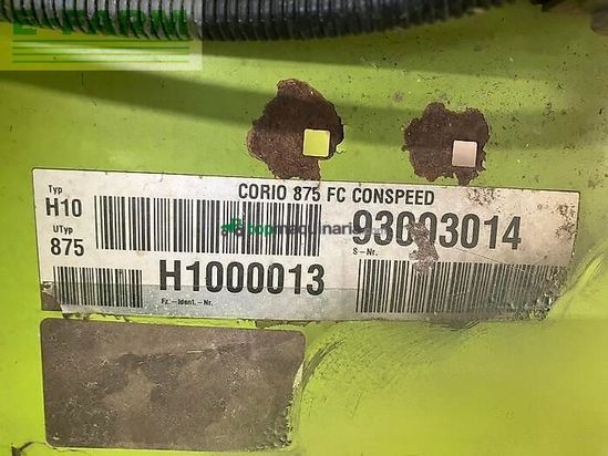 Cabezal - Claas - corio 875