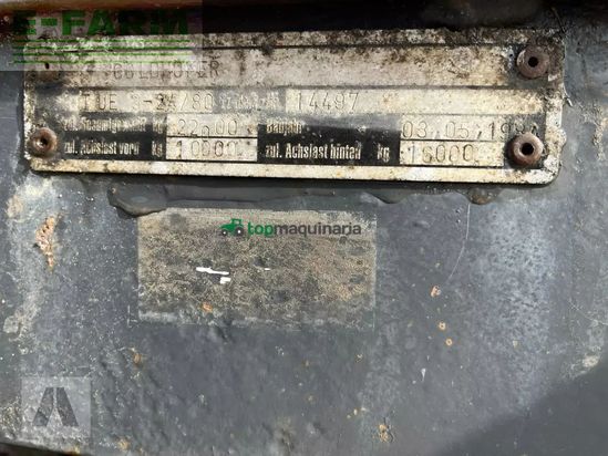 Remolqu agrícola - Goldhofer - tue 3 24/80