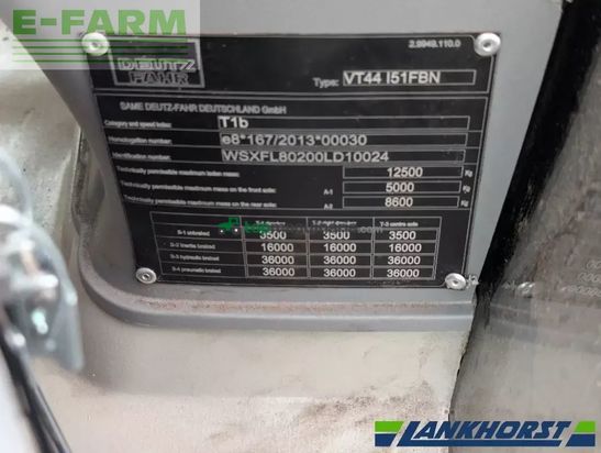 Tractor agrícola - Deutz-Fahr - 6170.4 ttv