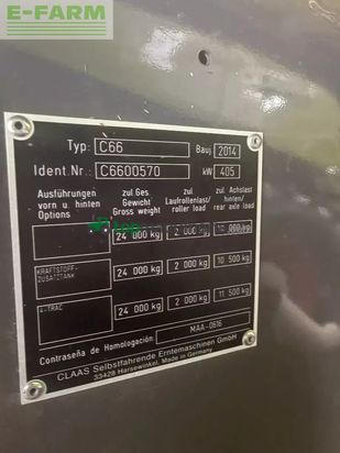 Cosechadora de Cereal - Claas - lexion 770 terratrac