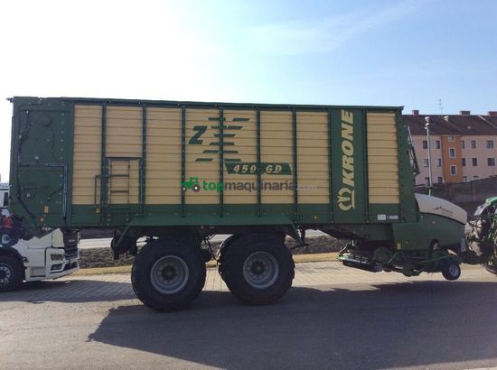 Cinta transportadora de forraje - Krone - zx 450 gd