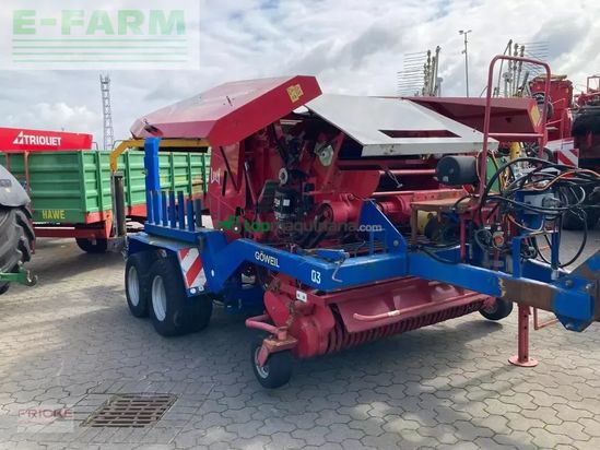 Empacadora gigant - Welger - rp 235 mit göweil wickler