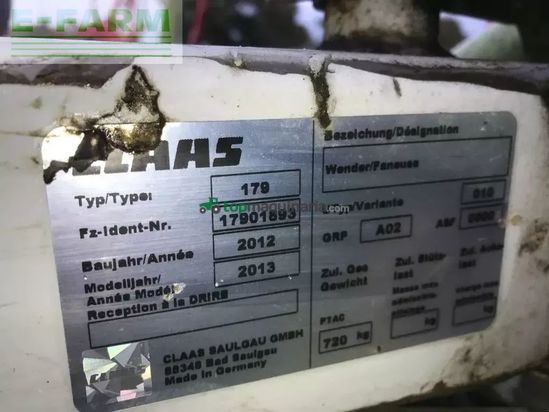 Henificador - Claas - volto 58