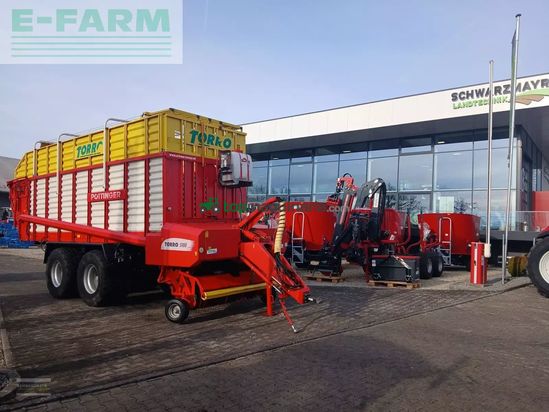 Remolqu agrícola - Pöttinger - torro 5100 d rotorladewagen
