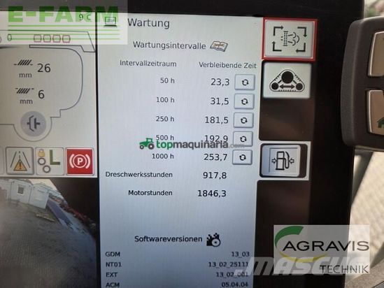 Cosechadora de Cereal - Massey Ferguson - mf ideal 9 t