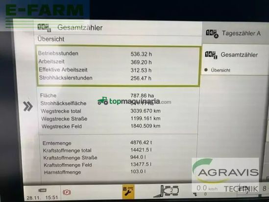 Cosechadora de Cereal - Claas - lexion 5400