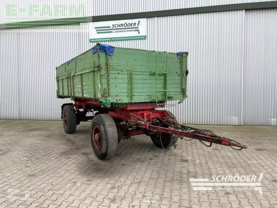 Remolqu agrícola - Deutz-Fahr - kipper | trocknungswagen