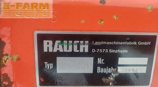 Esparcidor - Rauch - mds 901 mit hydr. schiberbetätigung
