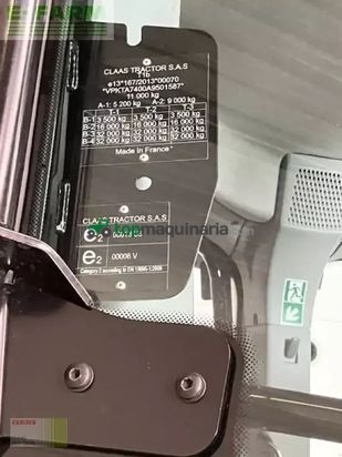 Tractor agrícola - Claas - arion 550 cmatic - stage v rtk CMATIC