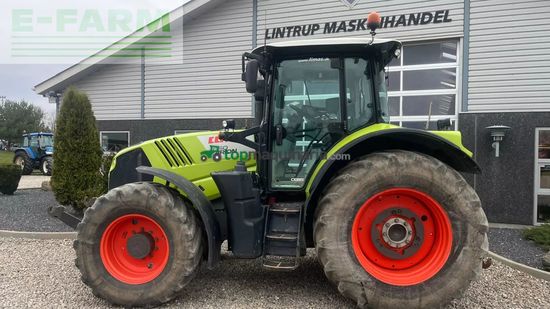 Tractor agrícola - Claas - arion 650 cebis med frontlift