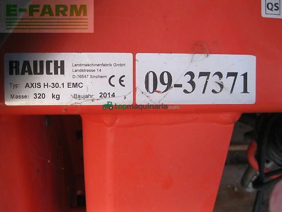 Esparcidor - Rauch - axis-h 30.1 emc